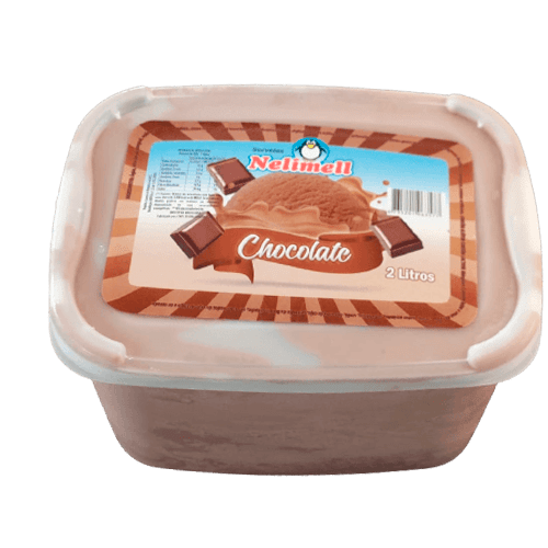 Pote de 2 Litros Sabor Chocolate