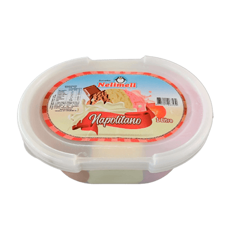 Pote de 1 Litro Sabor Napolitano