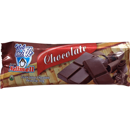 Picolé com Leite Sabor Chocolate