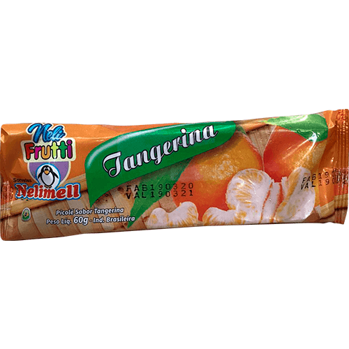 Picolé de Fruta sabor Tangerina