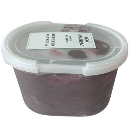 Açaí Natural com Nutella Pote de 1,5 Litros