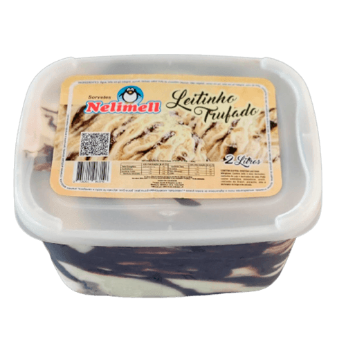 Pote de 2 Litros Sabor Leitinho Trufado