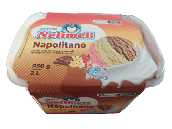 Pote de 2 Litros Sabor Napolitano