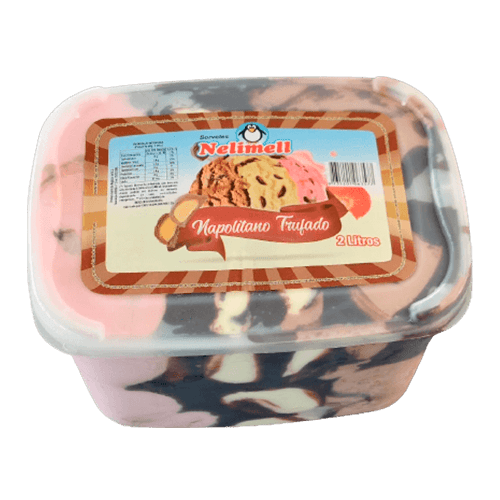 Pote de 2 Litros Sabor Napolitano Trufado