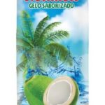 GELO SABORIZADO SABOR ÁGUA DE COCO